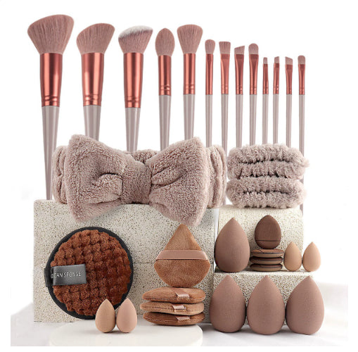 40pcs Beauty Tools Makeup Set Face Wash Complete Kit