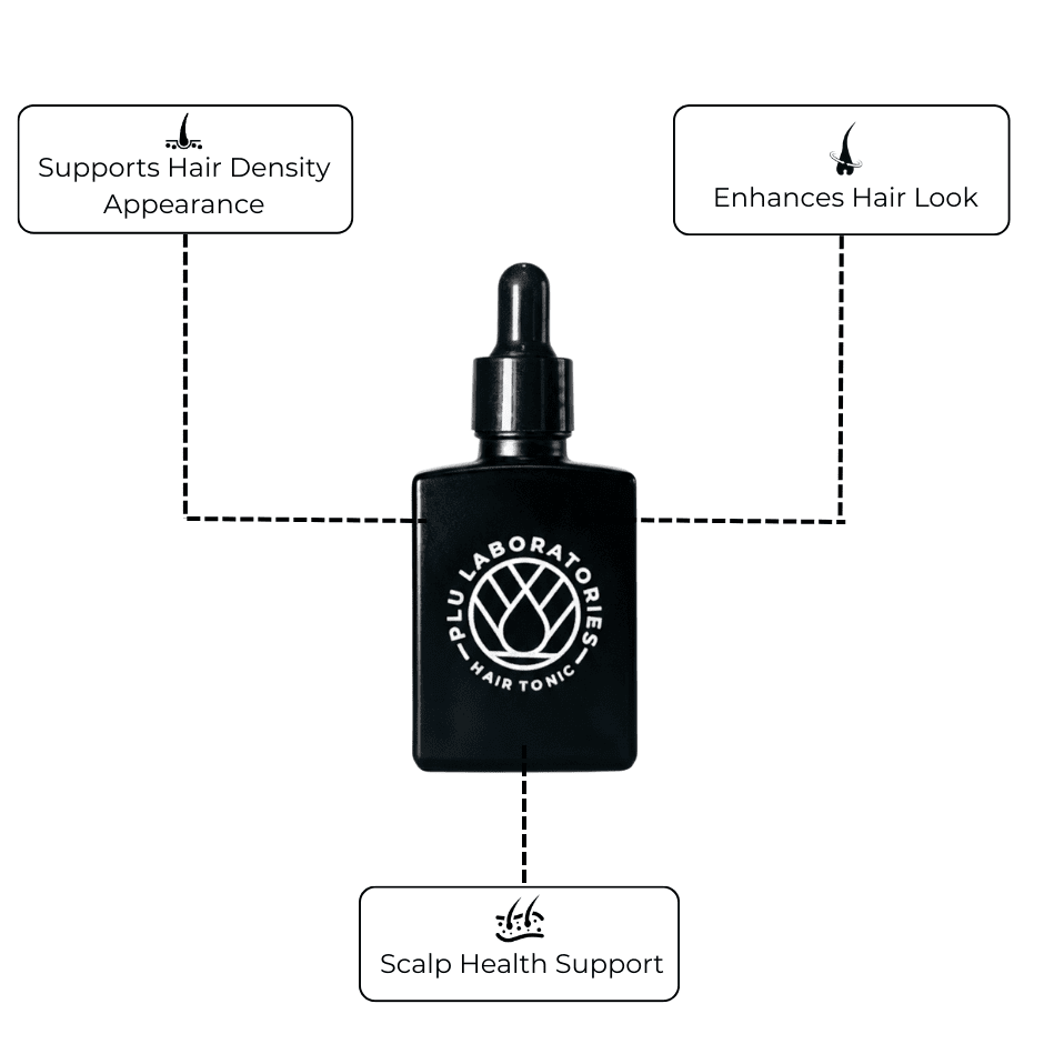 GHK-Cu | Copper Peptide Hair Tonic for Fuller-Looking Hair