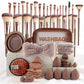 40pcs Beauty Tools Makeup Set Face Wash Complete Kit