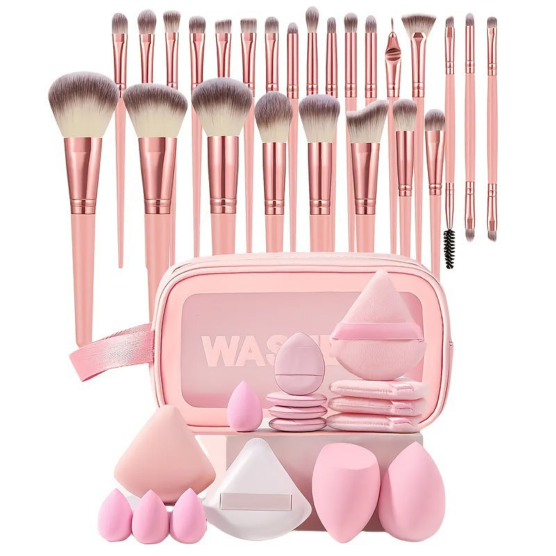 40pcs Beauty Tools Makeup Set Face Wash Complete Kit