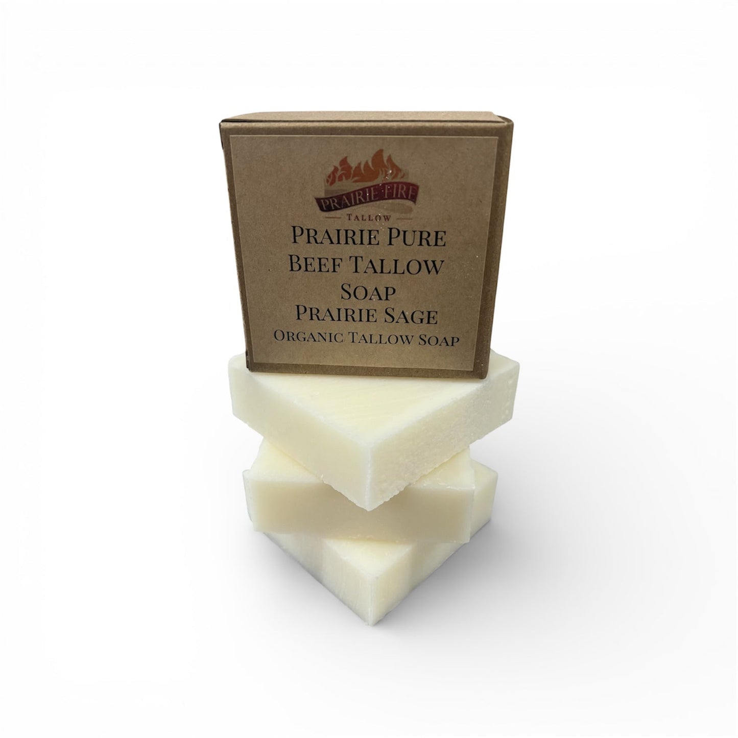 Grass Fed Tallow Soap Bar 3 Pack Fragrance Free Moisturizing
