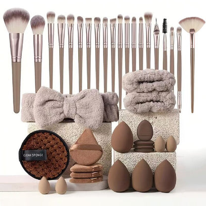 40pcs Beauty Tools Makeup Set Face Wash Complete Kit