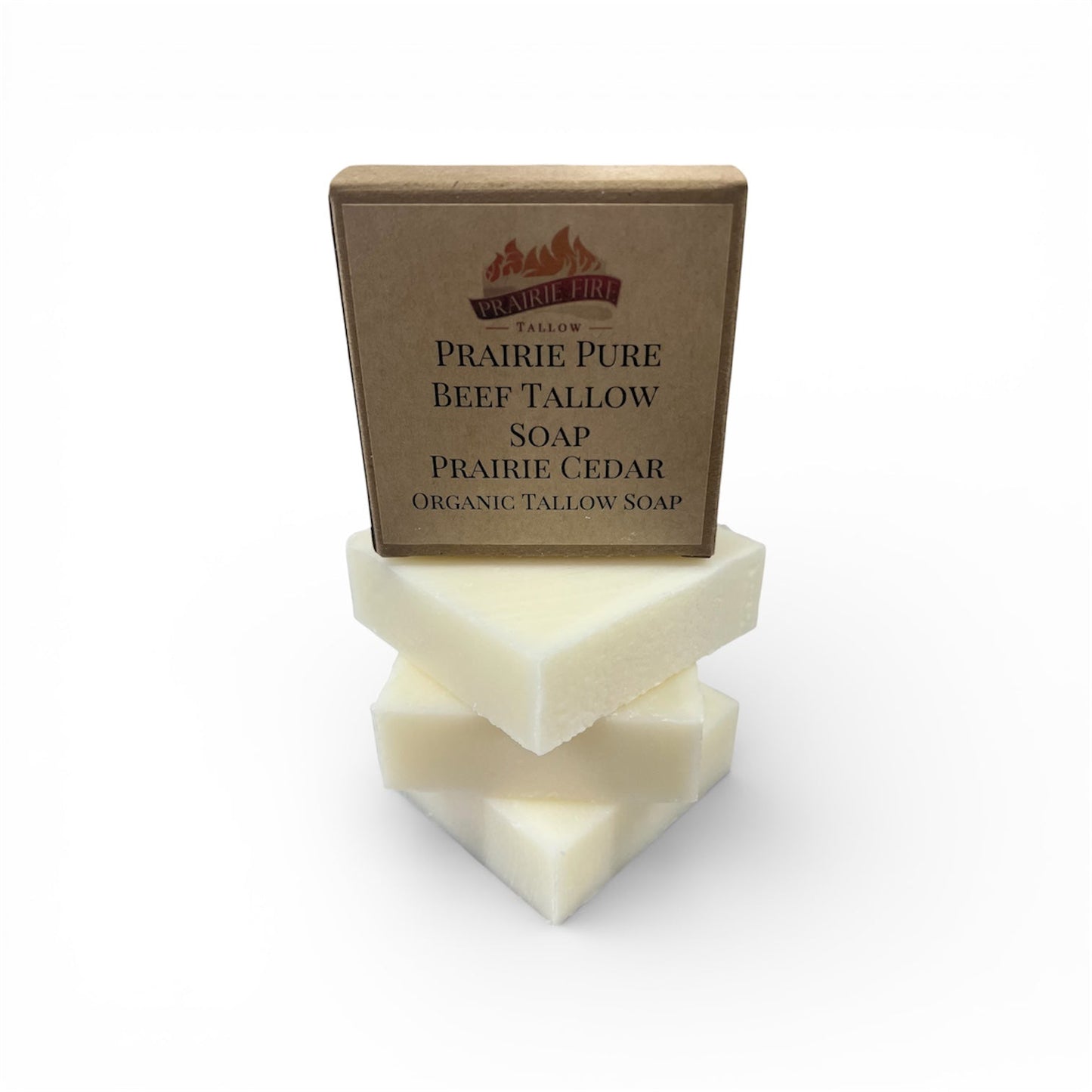 Grass Fed Tallow Soap Bar 3 Pack Fragrance Free Moisturizing