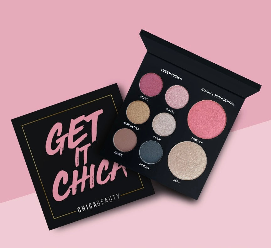 Get It Chica All In One Face Eyeshadow Blush Palette