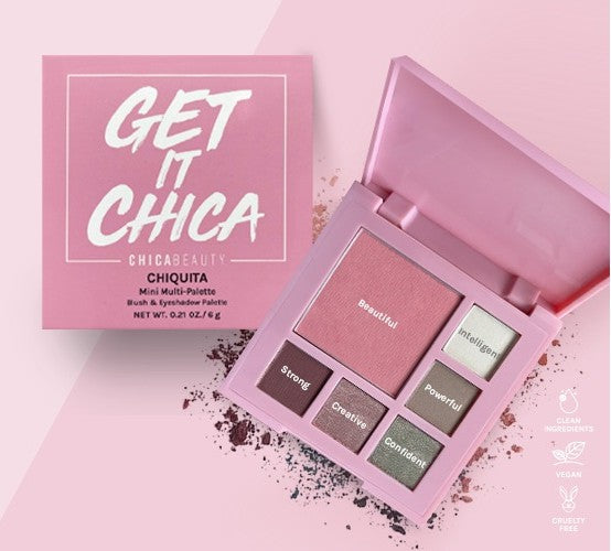 Get It Chica Chiquita Mini Eyeshadow Blush Multi Palette