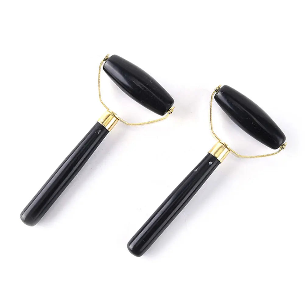 Obsidian Quartz Face Roller Anti Wrinkle Massage Beauty Tool