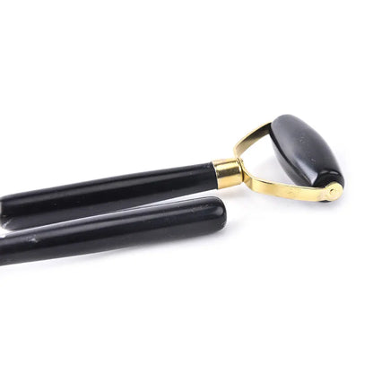 Obsidian Quartz Face Roller Anti Wrinkle Massage Beauty Tool