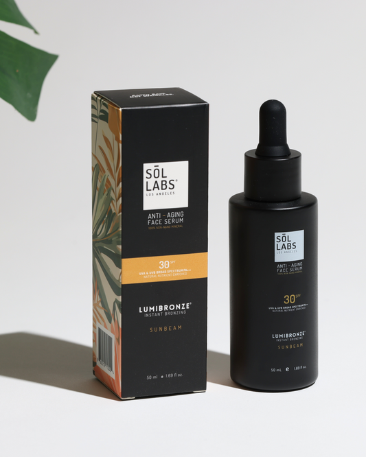 SPF 30 Mineral Bronzing Anti Aging Serum