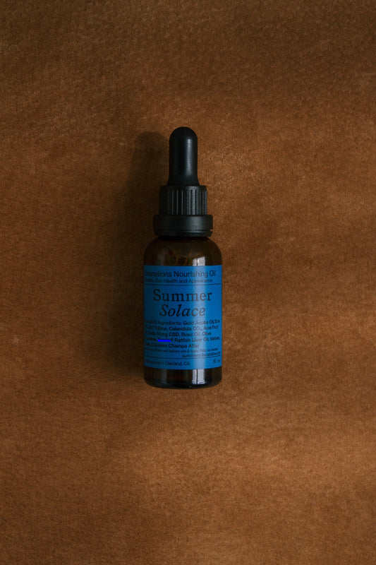 Emanations Profound Face Oil Tallow Emu Champa Tuberose Ginger