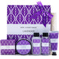 Spa Luxetique Lavender Spa Set Bath Set for Women Gift Relaxing Home Spa Kits Includes Body Lotion Shower Gel Bubble Bath Hand Cream Birthday Gifts for WomenMothers Day Gifts