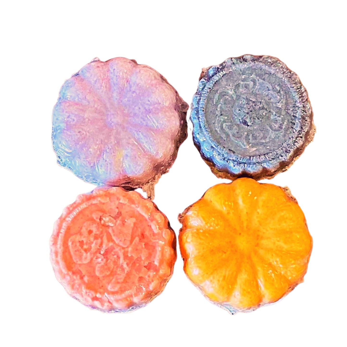 All-Natural Bath Truffles - Mini Bubble Bath Bombs with Cocoa & Mango Butter