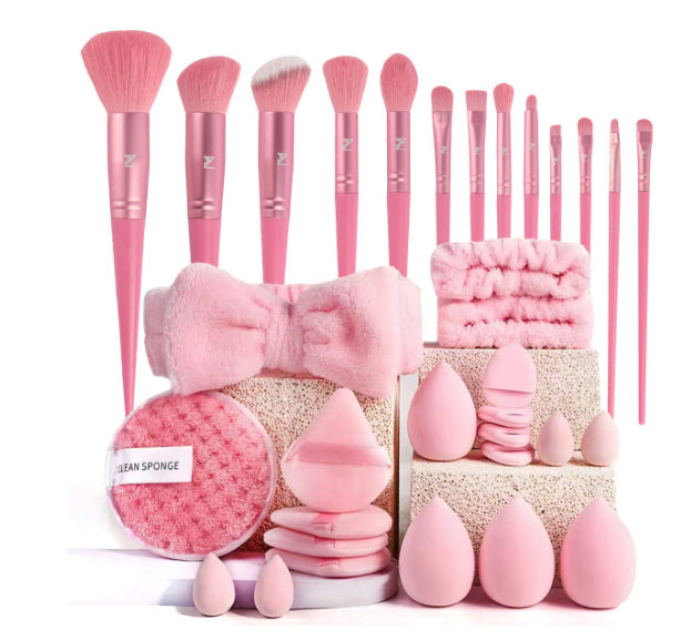 40pcs Beauty Tools Makeup Set Face Wash Complete Kit