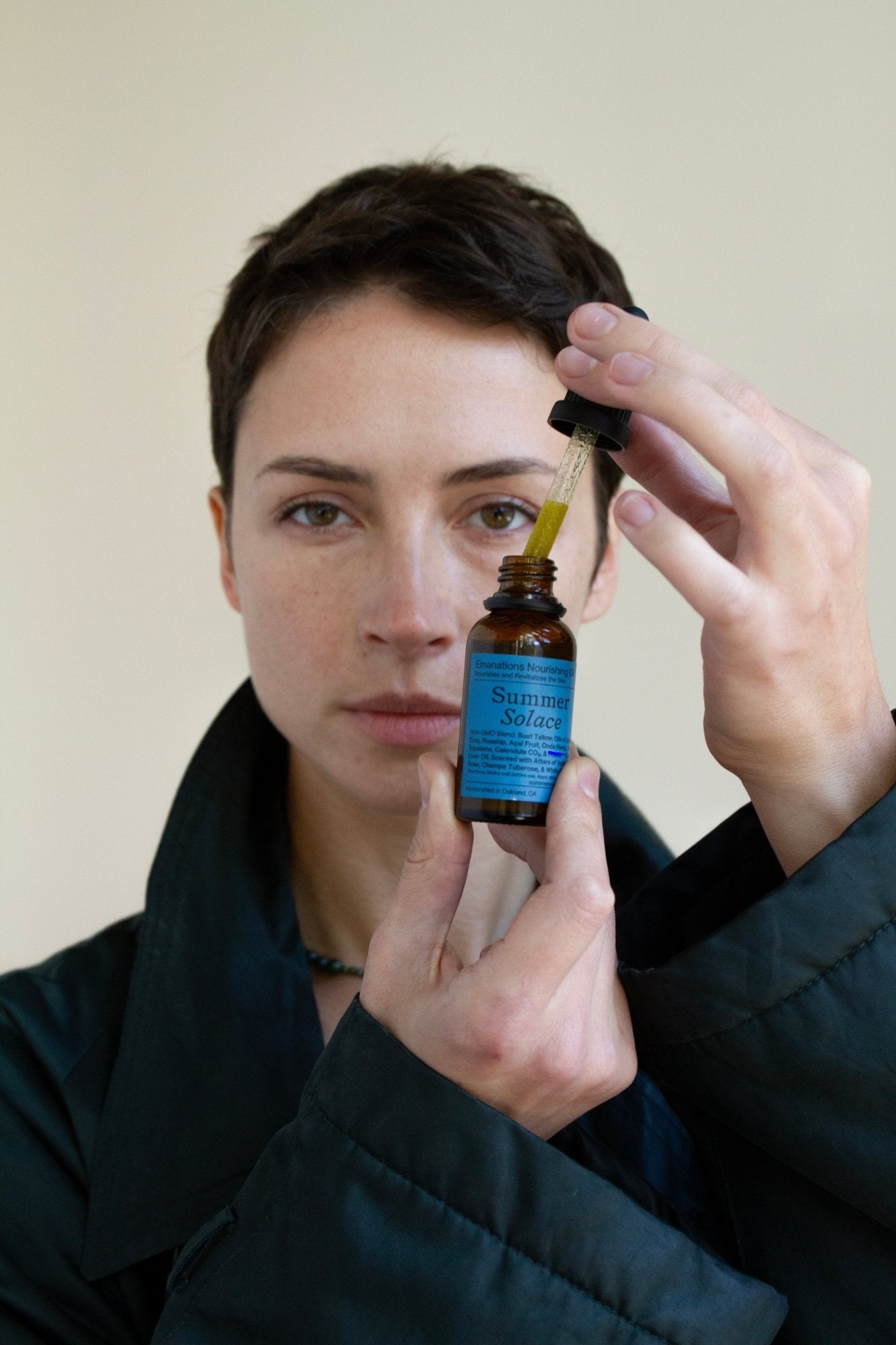 Emanations Profound Face Oil Tallow Emu Champa Tuberose Ginger
