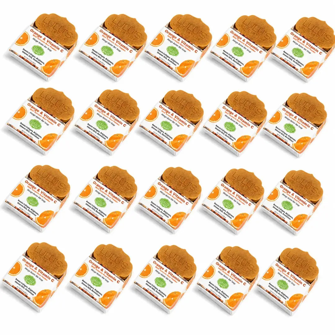 Orange Vitamin C Turmeric Mango Butter Bar Soap – Brightening Cleanse