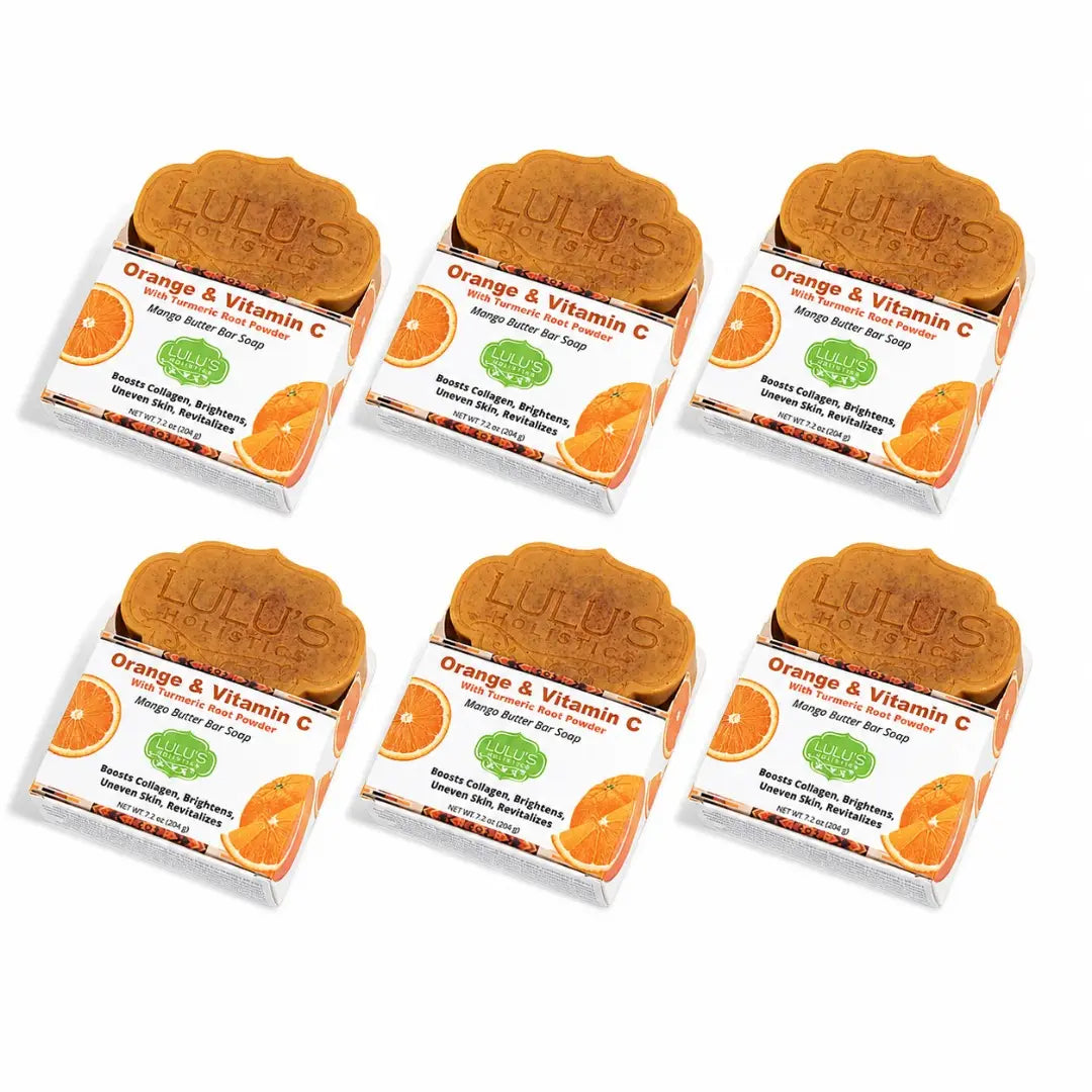 Orange Vitamin C Turmeric Mango Butter Bar Soap – Brightening Cleanse