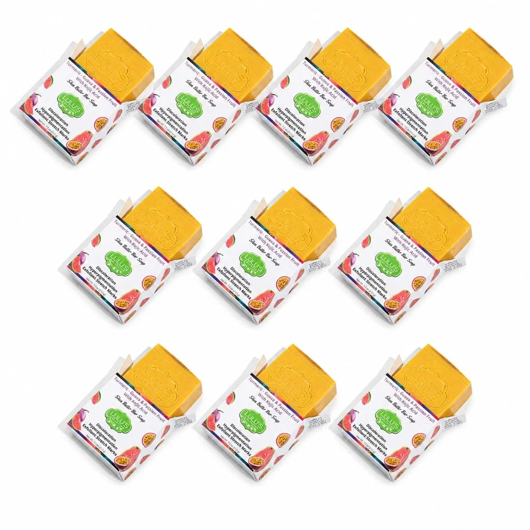 Lemon Turmeric Shea Butter Bar Soap – Brightening Cleanse