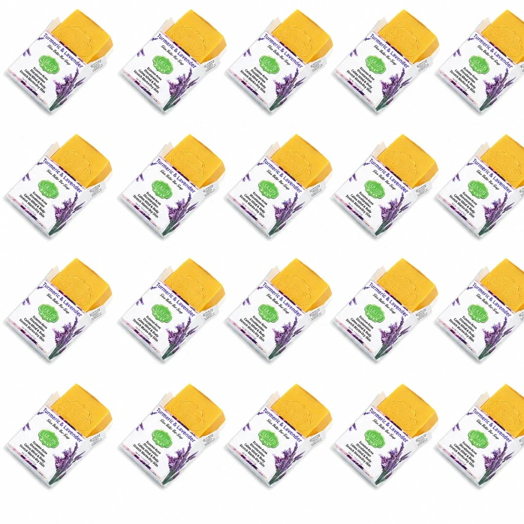 Lemon Turmeric Shea Butter Bar Soap – Brightening Cleanse