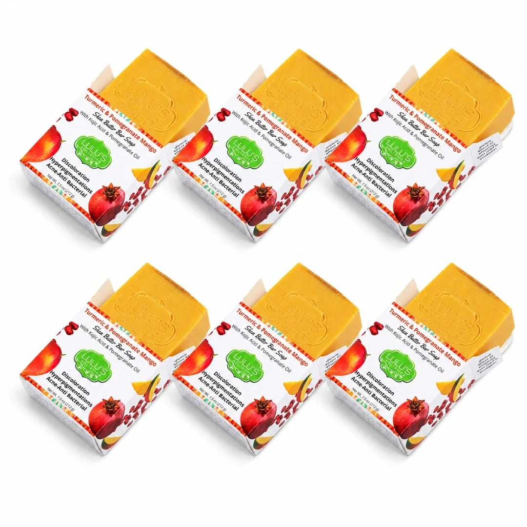 Lemon Turmeric Shea Butter Bar Soap – Brightening Cleanse
