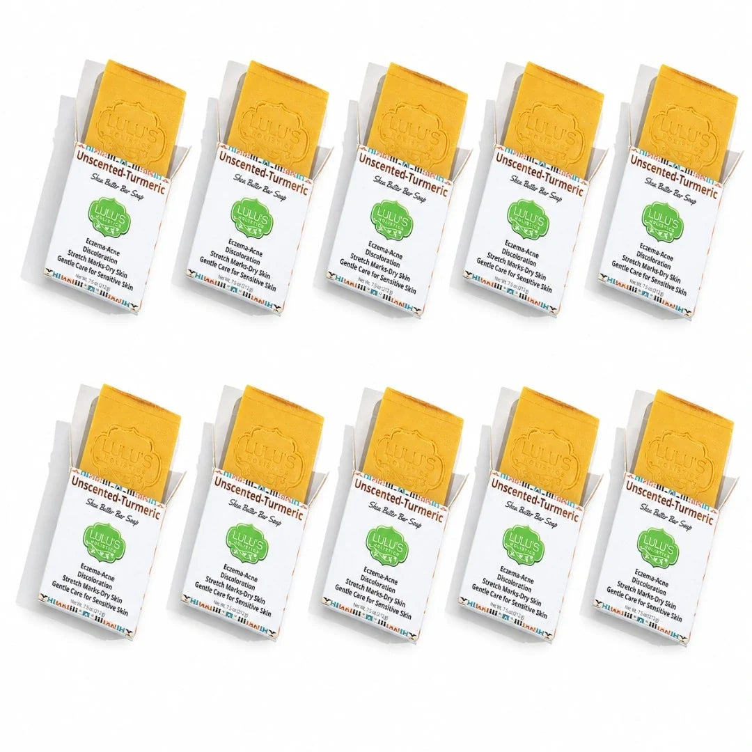 Lemon Turmeric Shea Butter Bar Soap – Brightening Cleanse
