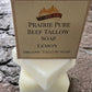Grass Fed Tallow Soap Bar 3 Pack Fragrance Free Moisturizing